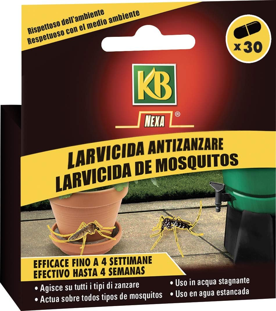 Anti larve di zanzara 30 capsule KB - NaturePro