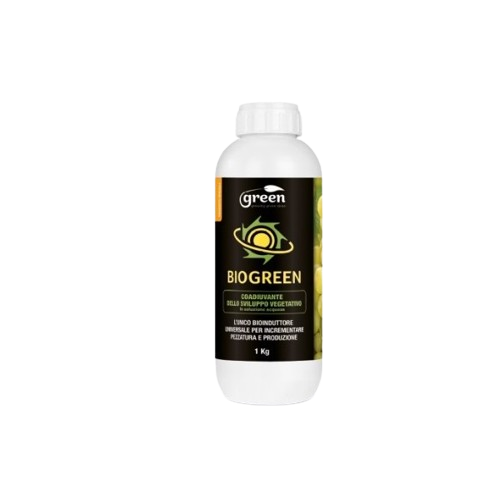 Biogreen 1L - Bioinduttore dello sviluppo vegetativo, pezzatura e qualità dei frutti - NaturePro