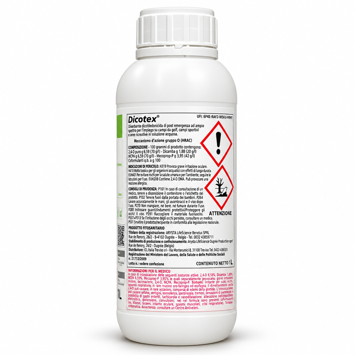 Dicotex selective weed killer for lawns