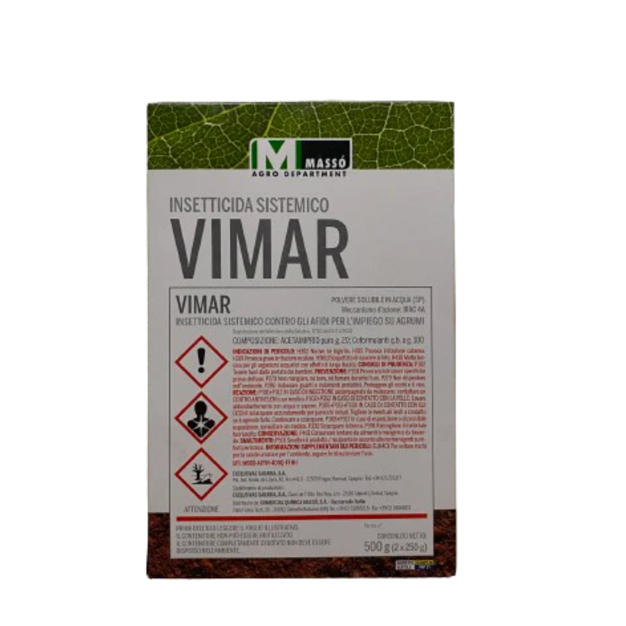 Insetticida aficida sistemico per agrumi - Vimar 500gr. a base di acetamiprid - NaturePro