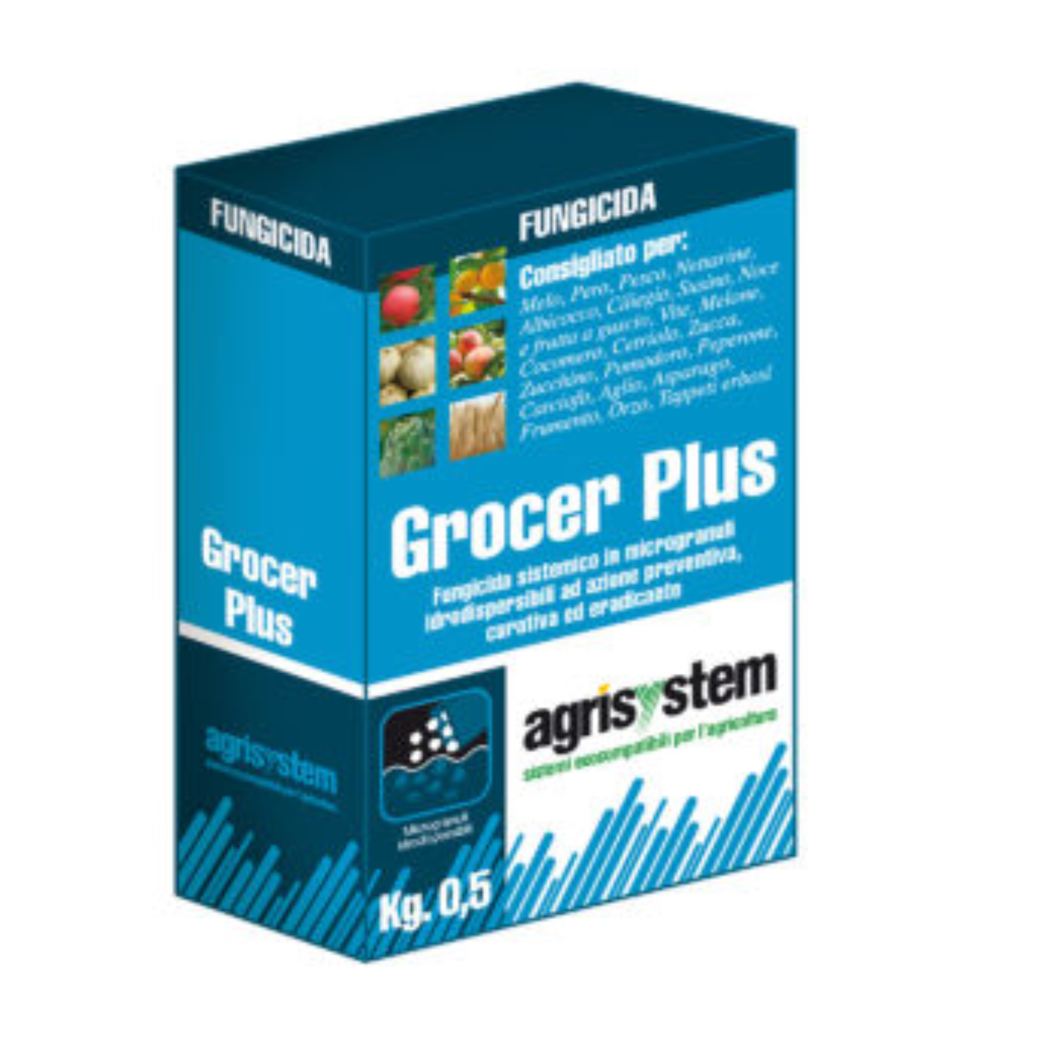 Grocer Plus - Fungicida sistemico a base di tebuconazolo 500gr. - contro ticchiolatura,oidio,marciumi - NaturePro