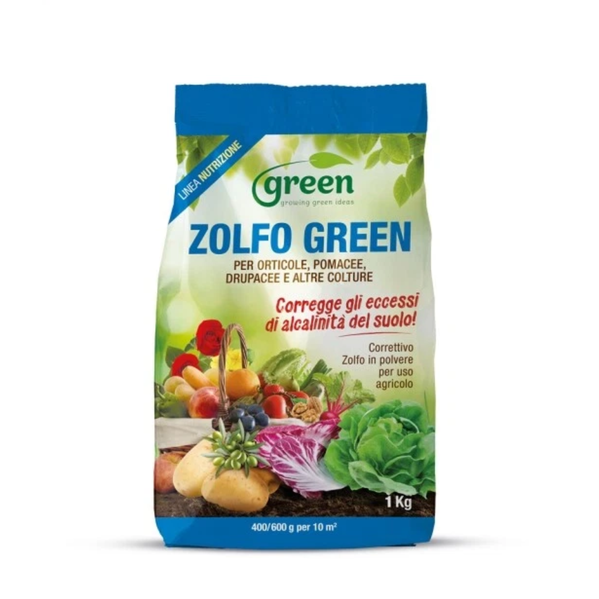 Zolfo in polvere bagnabile - Fungicida Bio 1 kg - NaturePro