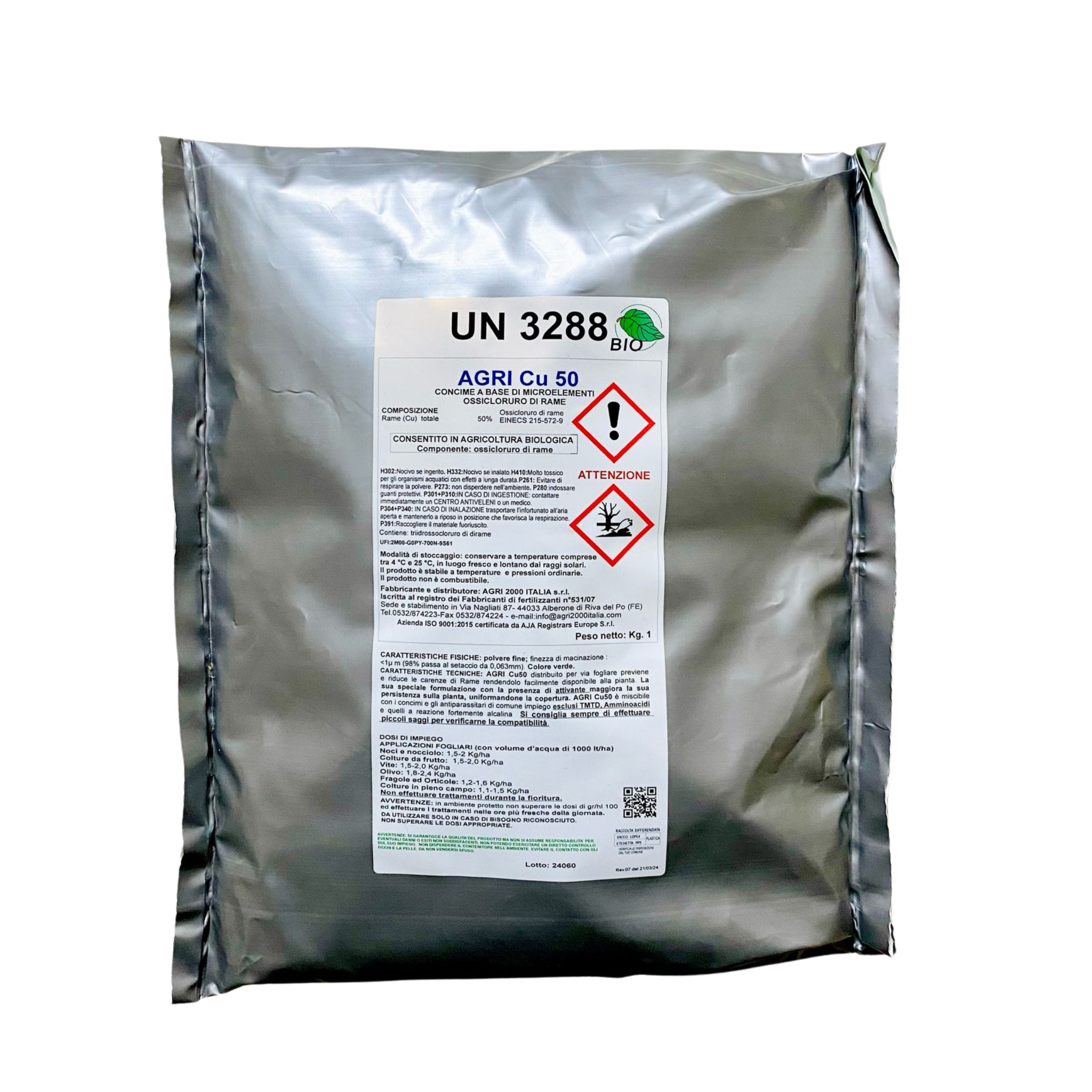 Ossicloruro di rame al 50 % 1 kg - NaturePro
