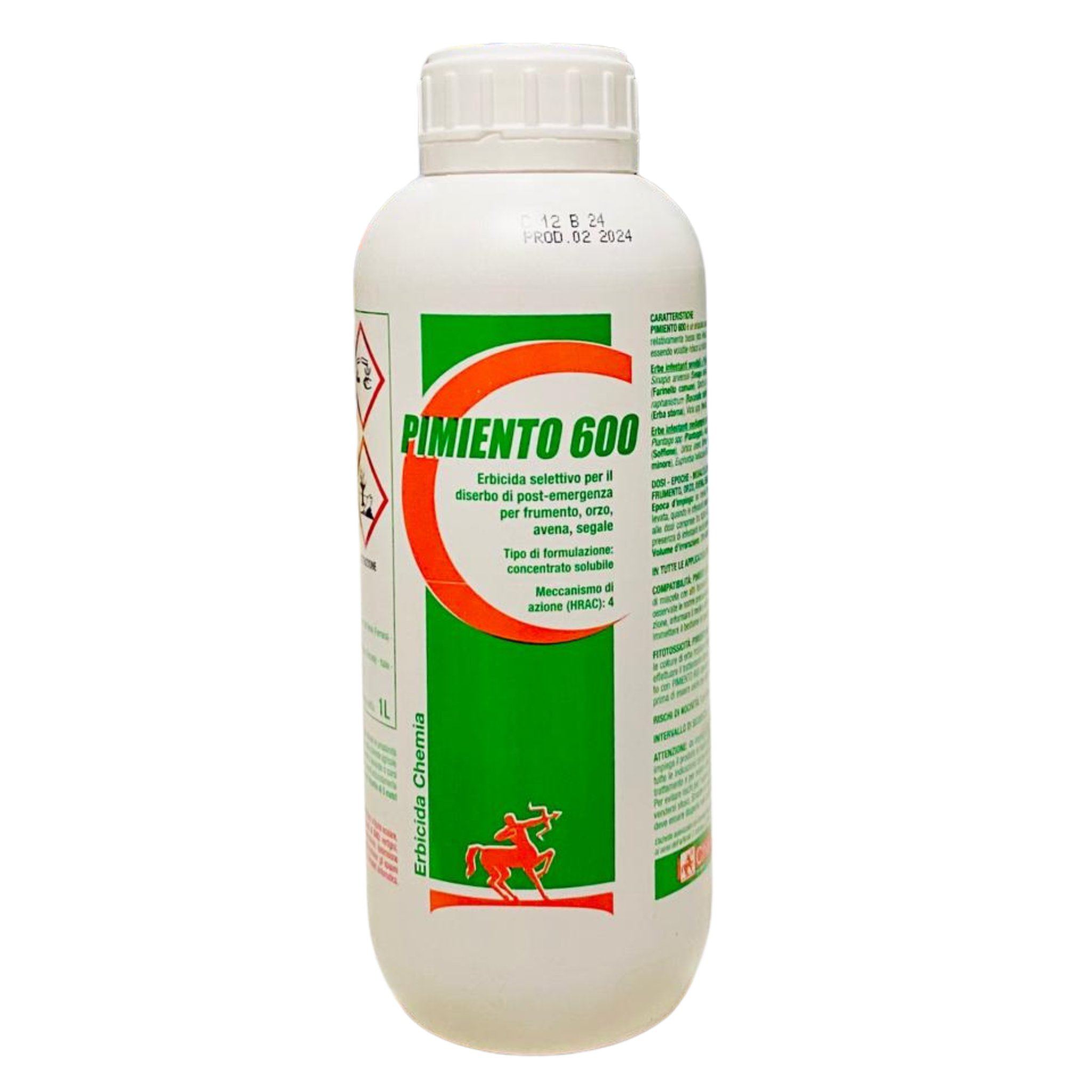 Pimiento 600 Diserbante selettivo per miscela con disebante sistemico - NaturePro