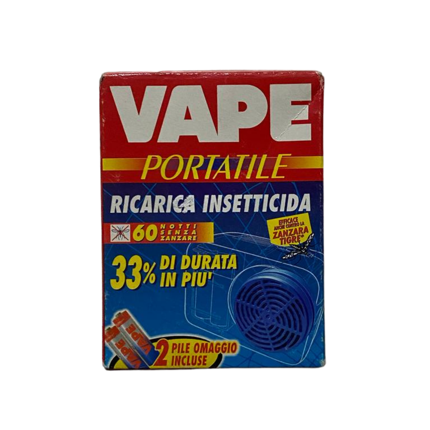 Vape portatile ricarica insetticida