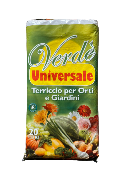 Universal soil for vegetable gardens and gardens 20 lt
