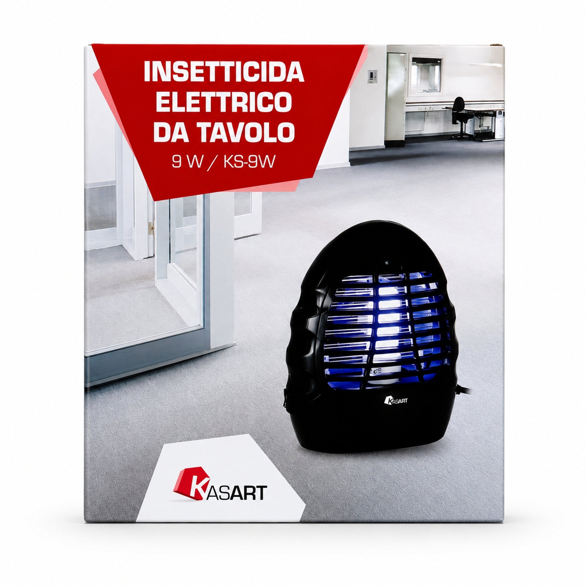 Kasart Insetticida Elettrico da Tavolo Per zanzare e insetti volanti - NaturePro