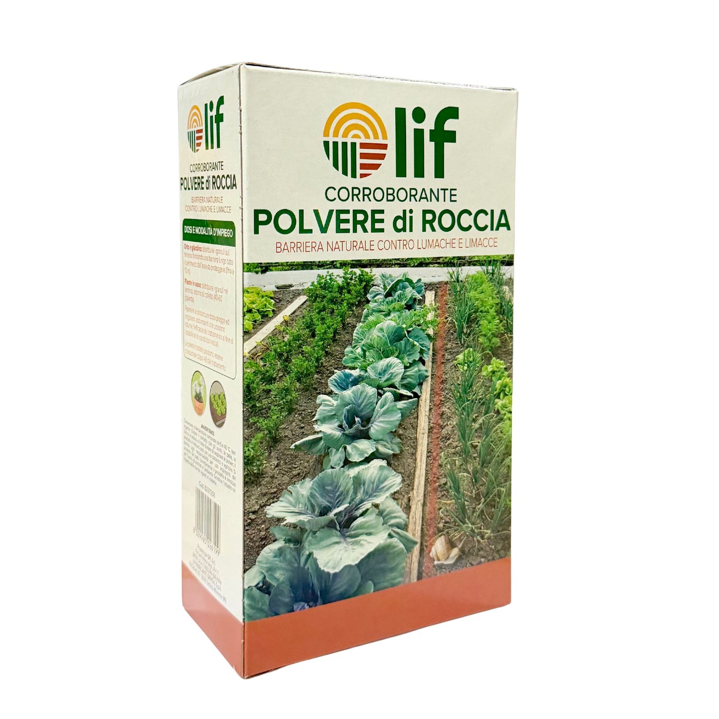 LIF Corroborante Polvere di Roccia 1 kg – barriera naturale contro lumache e limacce