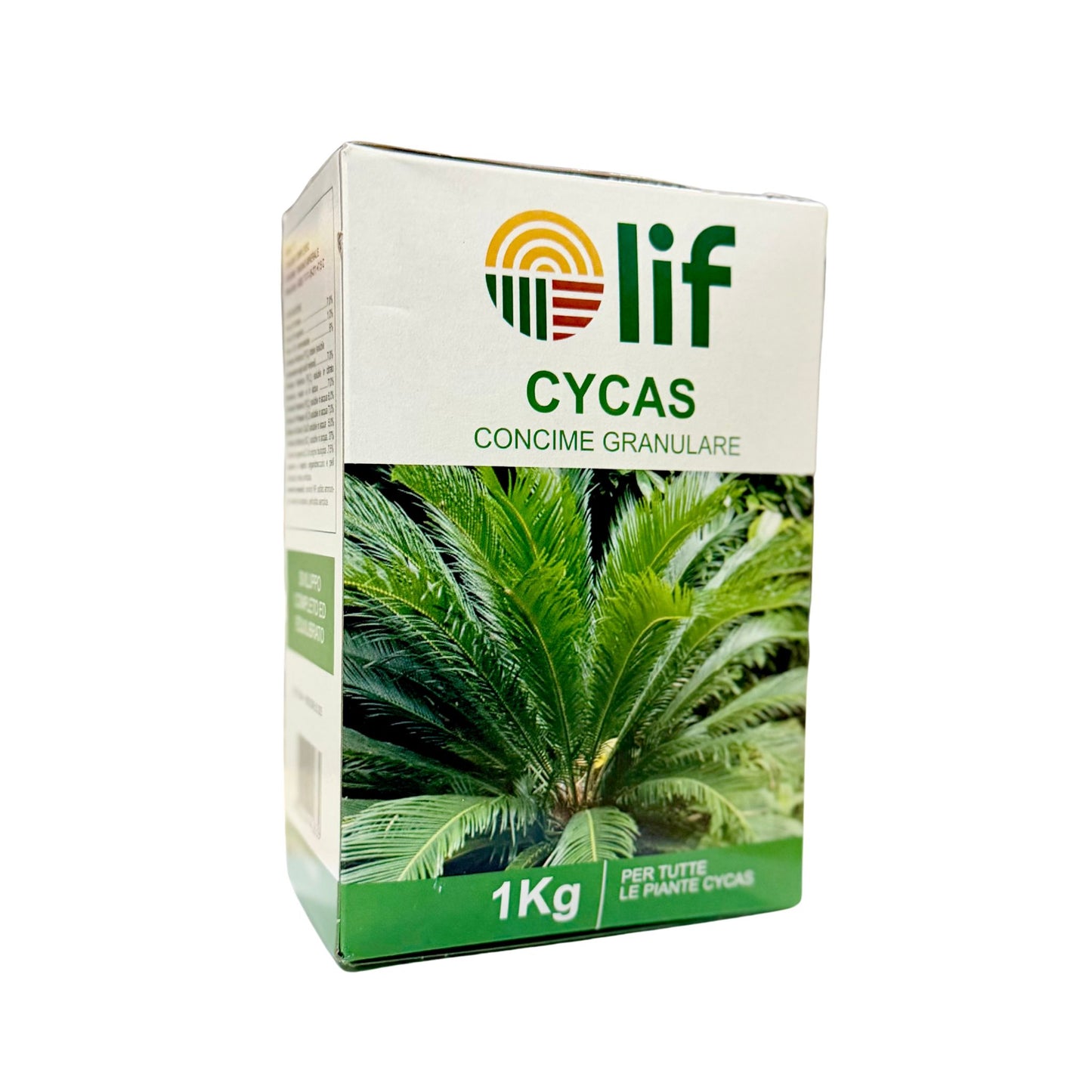 Concime granulare Cycas LIF 1 kg – concime specifico per cycas e palme