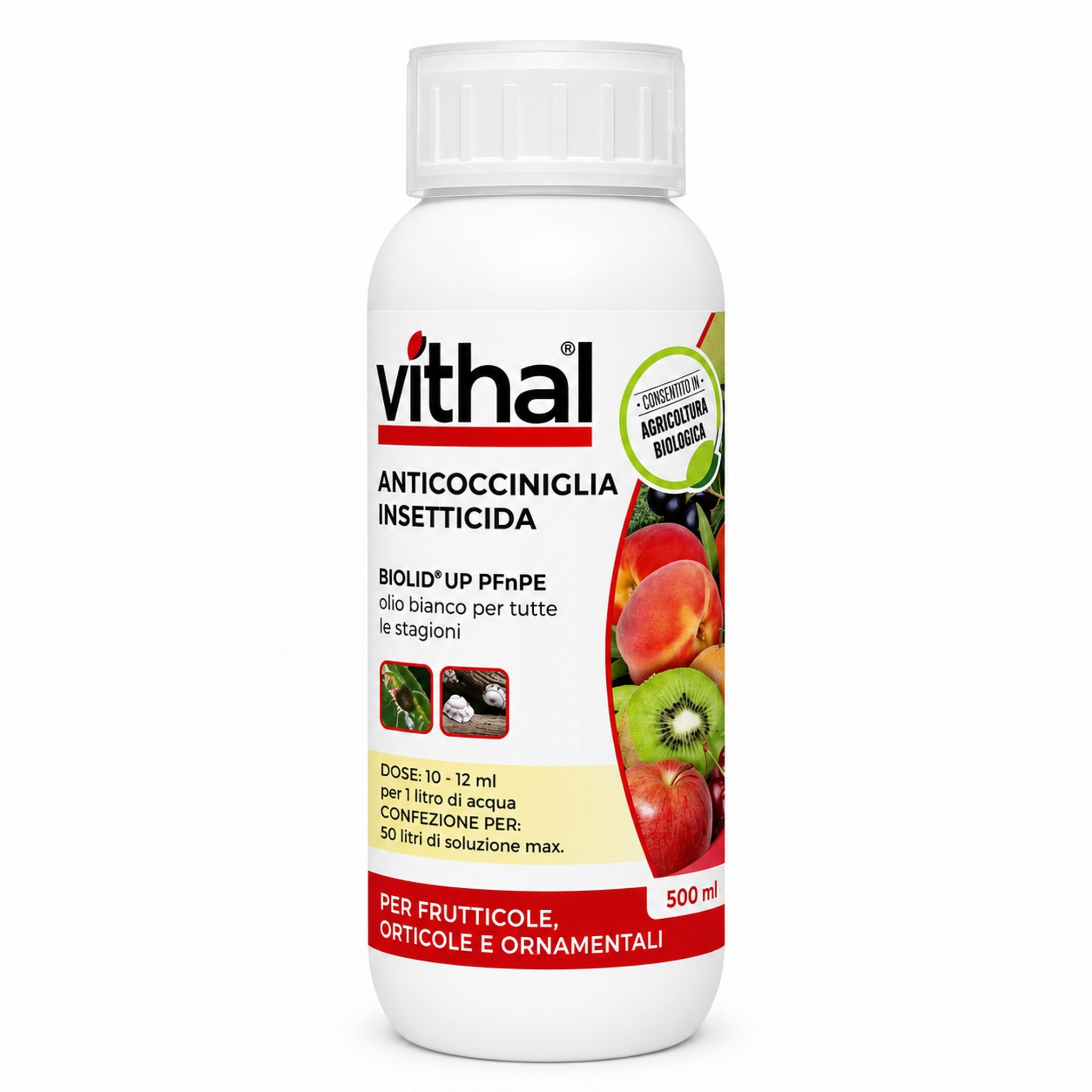 Vithal Biolid UP 500 ml – olio bianco anticocciniglia insetticida