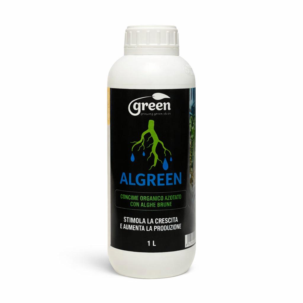 Algreen 1 L – Concime organico a base di alghe brune | Biostimolante naturale