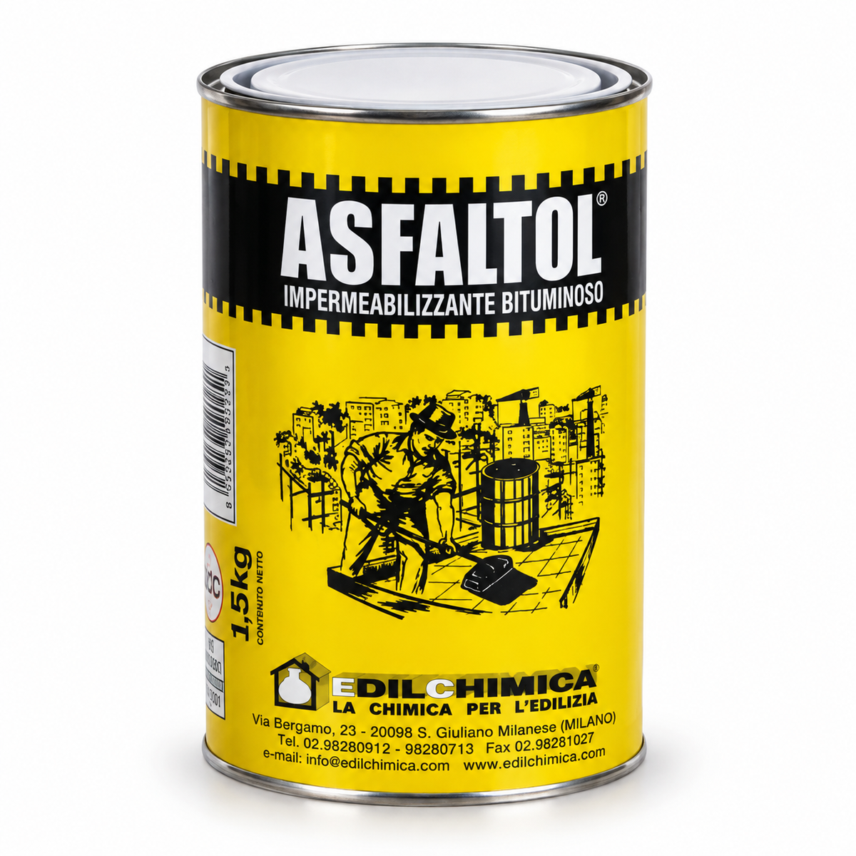 Asfatol mastice cicatrizzante per innesti e potature 1,5 kg - NaturePro