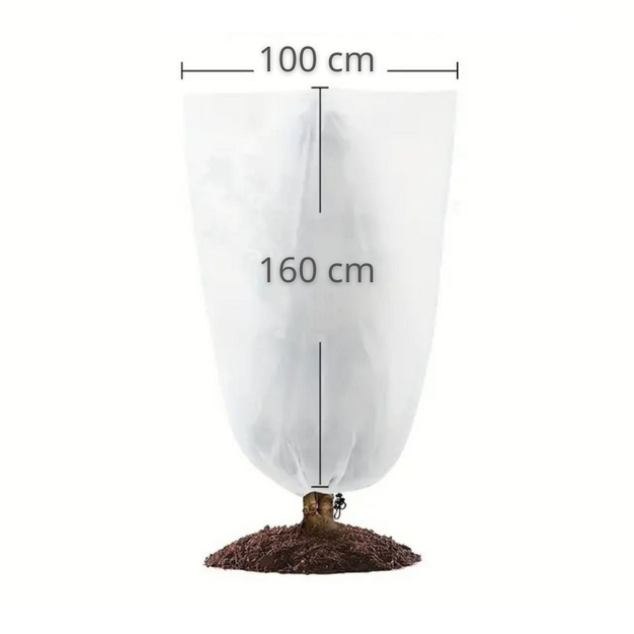 Cappuccio termoclima TNT 1x1.6 mt, 17 gr. - Box 3 pz. - NaturePro
