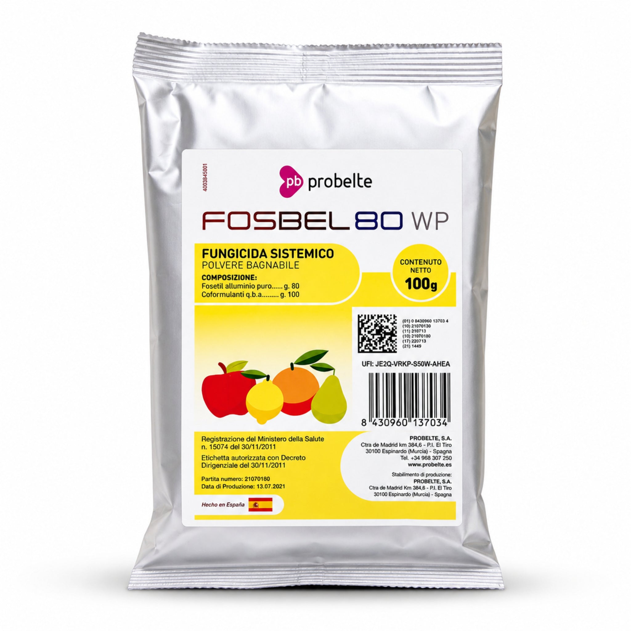 Fosbel 80 WP fungicida sistemico - NaturePro