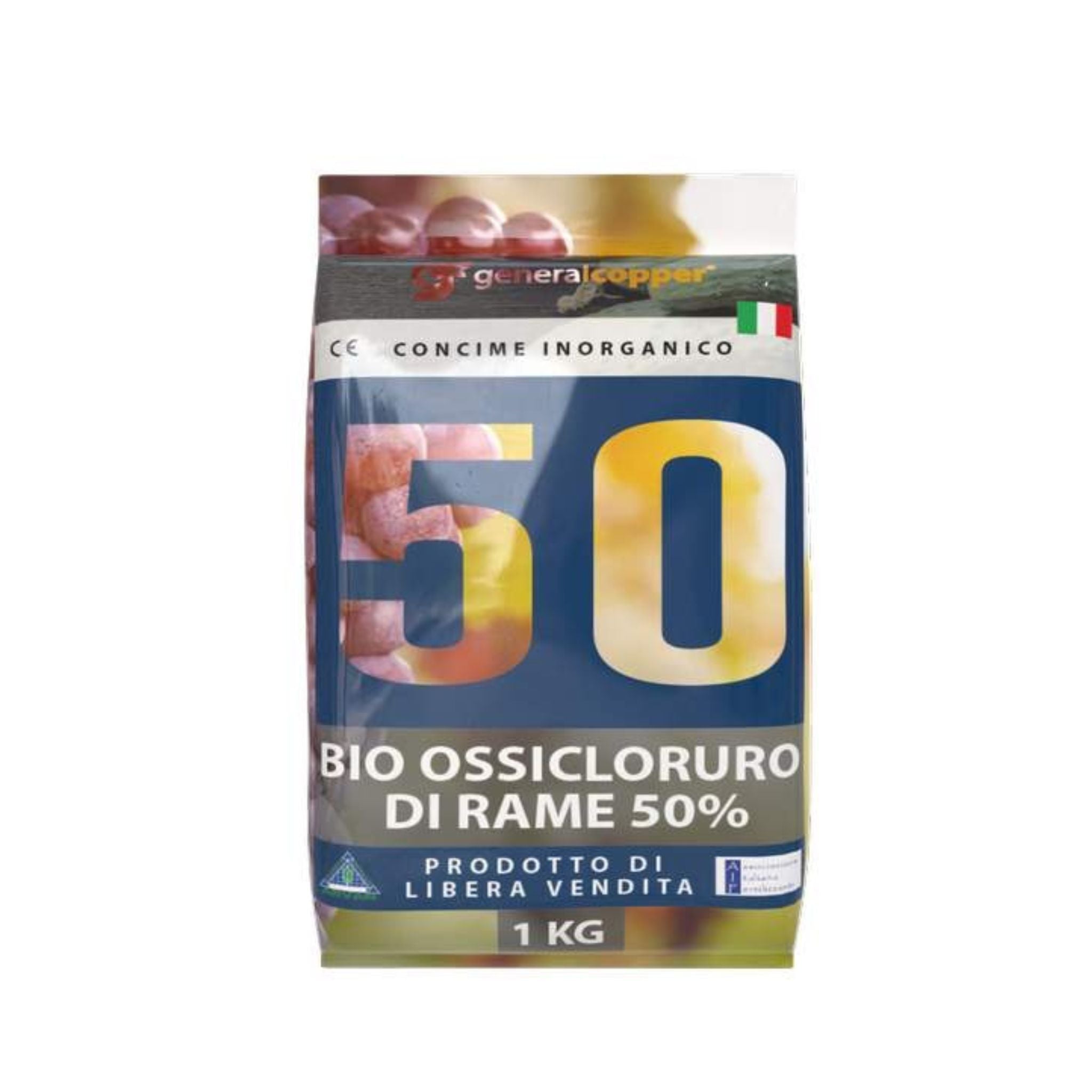 Ossicloruro di rame 50% 1 kg – concime rameico (Cu) 50% – consentito in agricoltura biologica - NaturePro