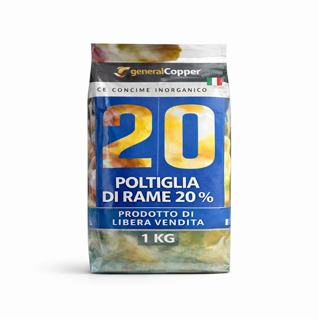 Polti 20 General Copper 1 kg – Poltiglia bordolese rameica 20% Bio