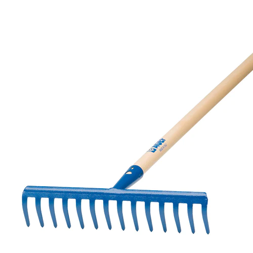 Rastrello da giardino a 14 denti curvi - NaturePro