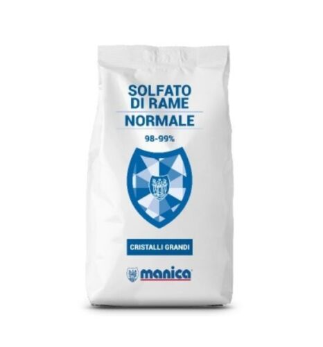 Solfato di rame Manica - fungicida bio in cristalli grandi 10 kg - NaturePro