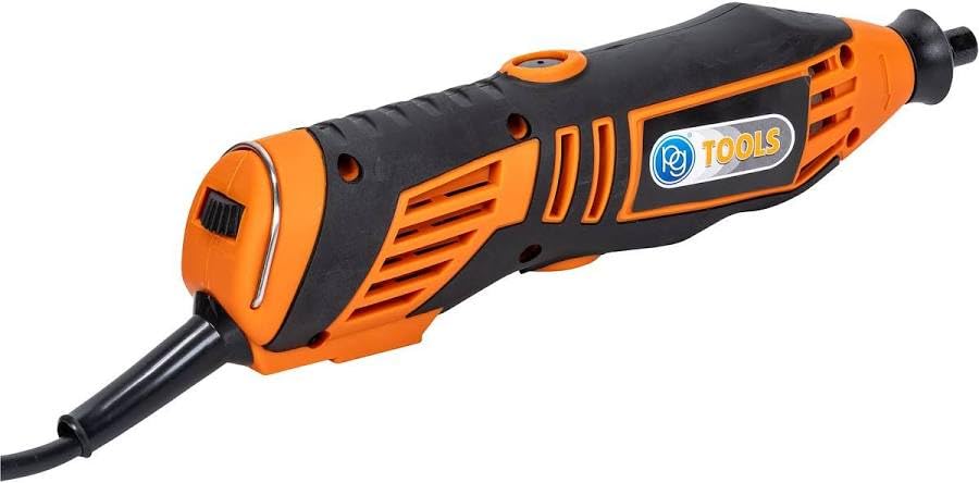 Mini Trapano 135W – Precisione Bricolage, Modellismo e Rifiniture, 357 Accessori, 33.000 GIRI/min, Albero Flessibile