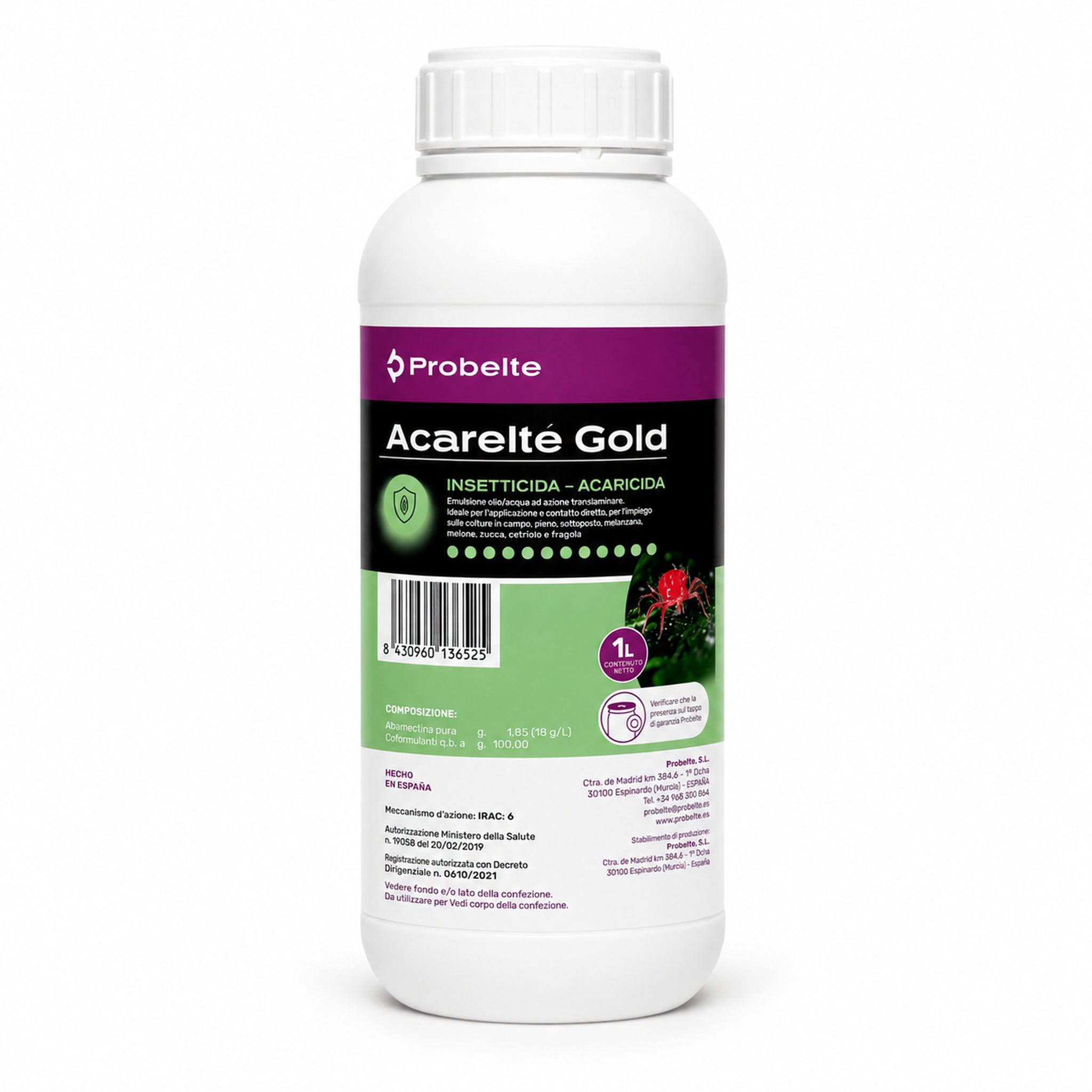 Insetticida acaricida Acarelte 1 lt - NaturePro