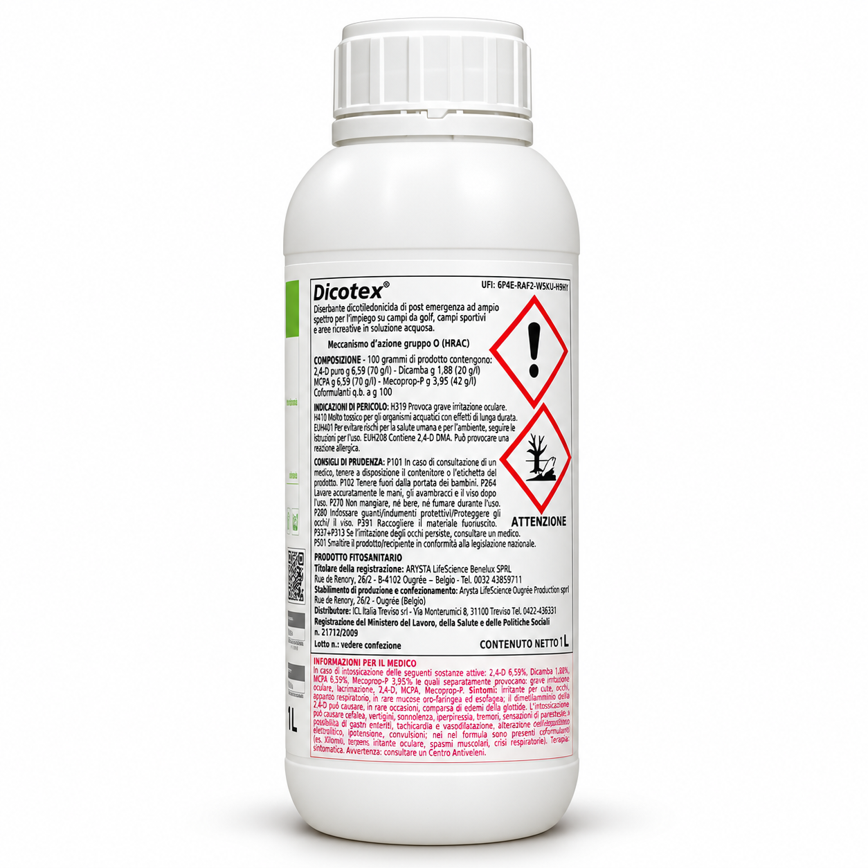 Dicotex selective weed killer for lawns