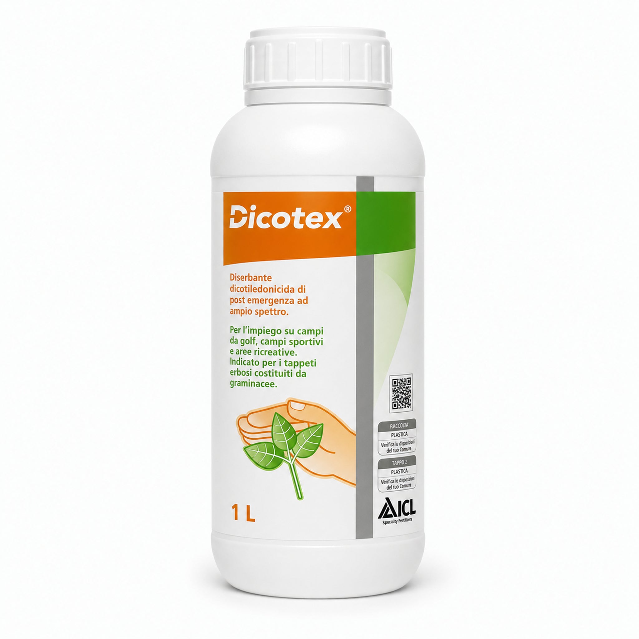 Dicotex 1 L Diserbante Selettivo per Tappeti Erbosi – Contro Infestanti a Foglia Larga, Prato