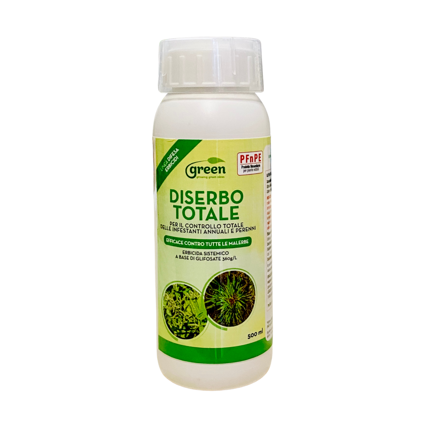 Diserbo totale Green 500 ml - Erbicida a base di glifosate