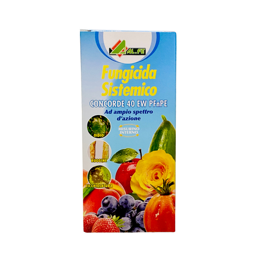 Fungicida sistemico Concorde 250ml - AL.FE contro oidio,ruggine,ticchiolatura