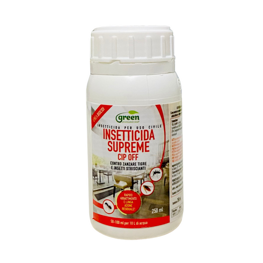 Insetticida base cipermetrina uso civile e domestico 250 ml