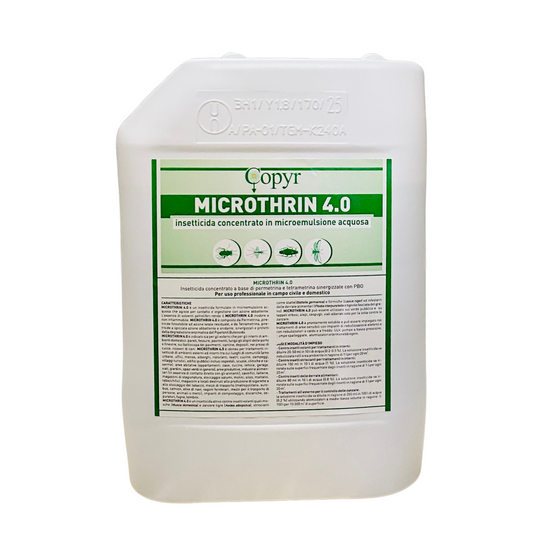 Microthrin 4.0 insetticida uso civile e domestico 5 lt