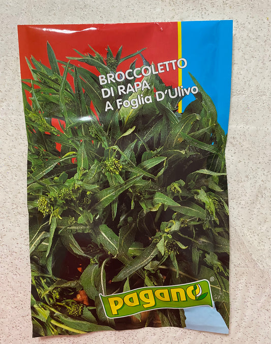 Semi Broccoletto di rapa a Foglia D’Ulivo - NaturePro