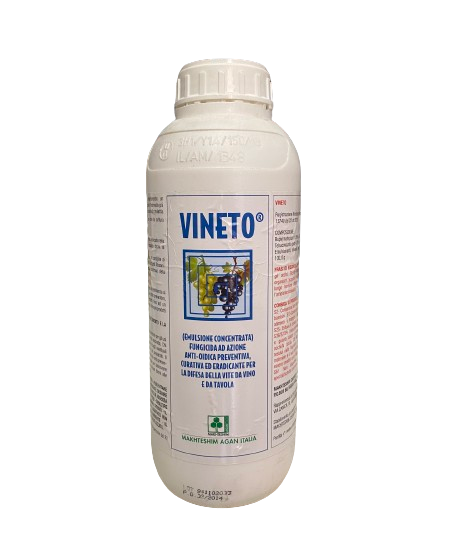 Vineto fungicide against powdery mildew for table grapes and wine