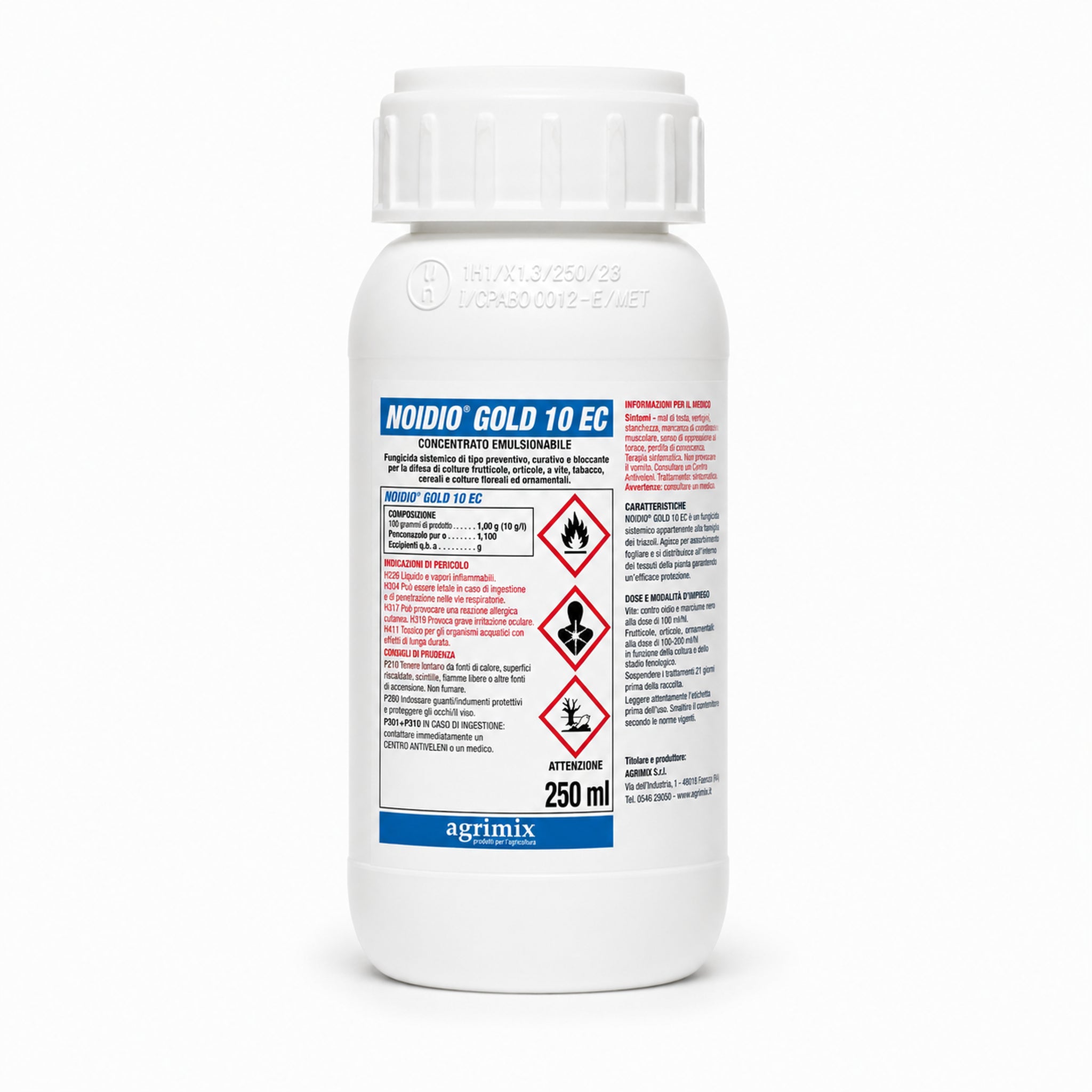 Fungicida antioidico Noidio Gold 250 ml - NaturePro