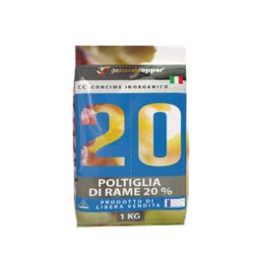 Polti 20 General Copper 1 kg – Poltiglia bordolese rameica 20% Bio - NaturePro