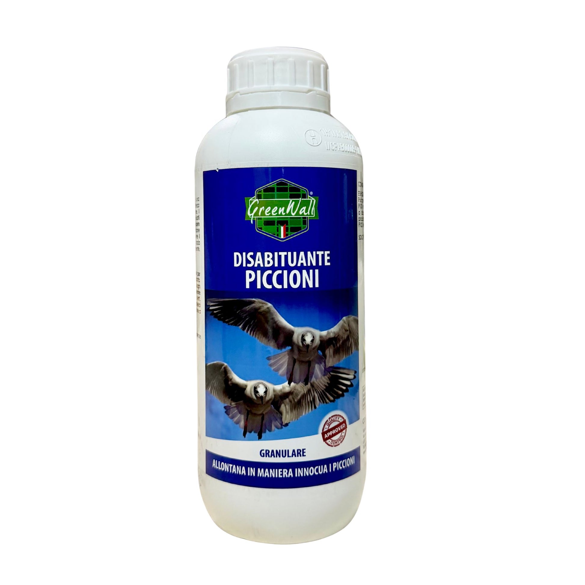 GreenWall Disabituante Piccioni Granulare 1 kg – repellente naturale a lunga durata - NaturePro