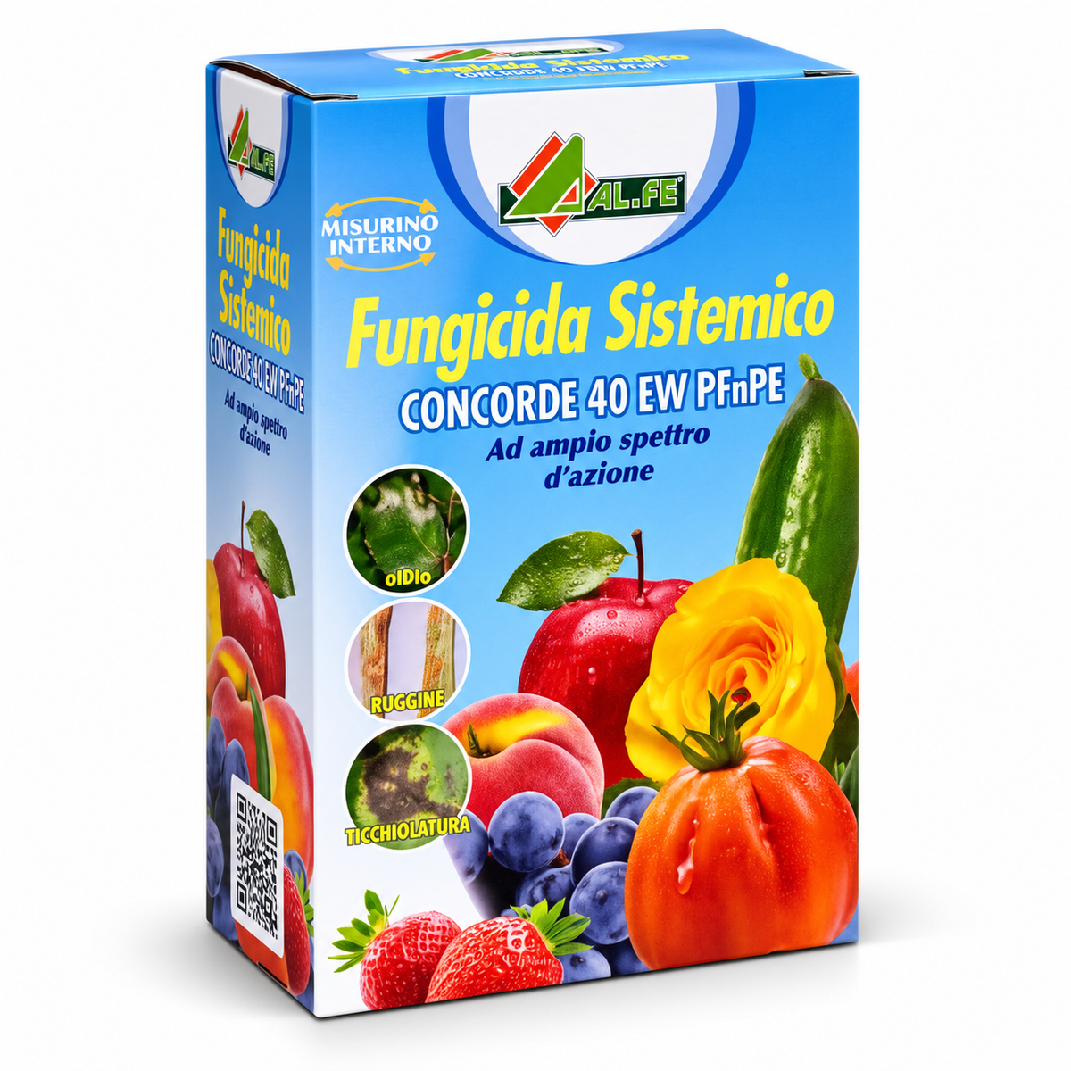AL.FE fungicida sistemico Tetraconazolo 50 ml - contro oidio, ruggini e ticchiolatura