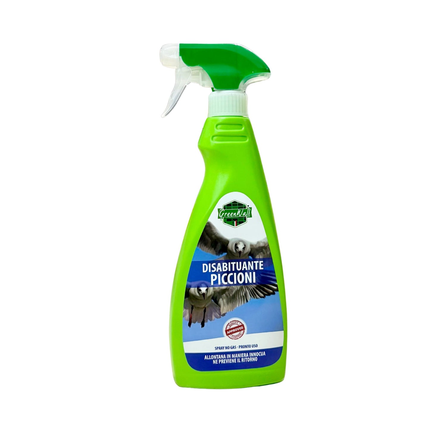 GreenWall Disabituante Piccioni Spray 500 ml – repellente naturale - NaturePro