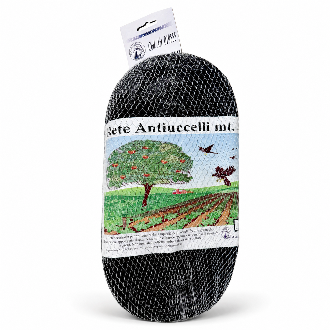 Rete antiuccelli 4 x 10 mt in polietilene – Rete protettiva per piante da frutto, Vigneto e Orto - NaturePro