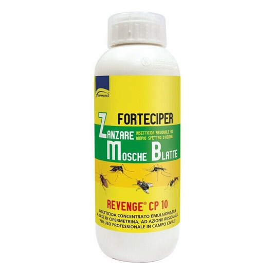 Insetticida Forteciper Revenge CP10 per mosche e zanzare - NaturePro