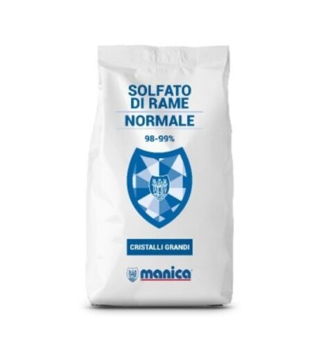 Solfato di rame normale cristalli grandi 10 kg