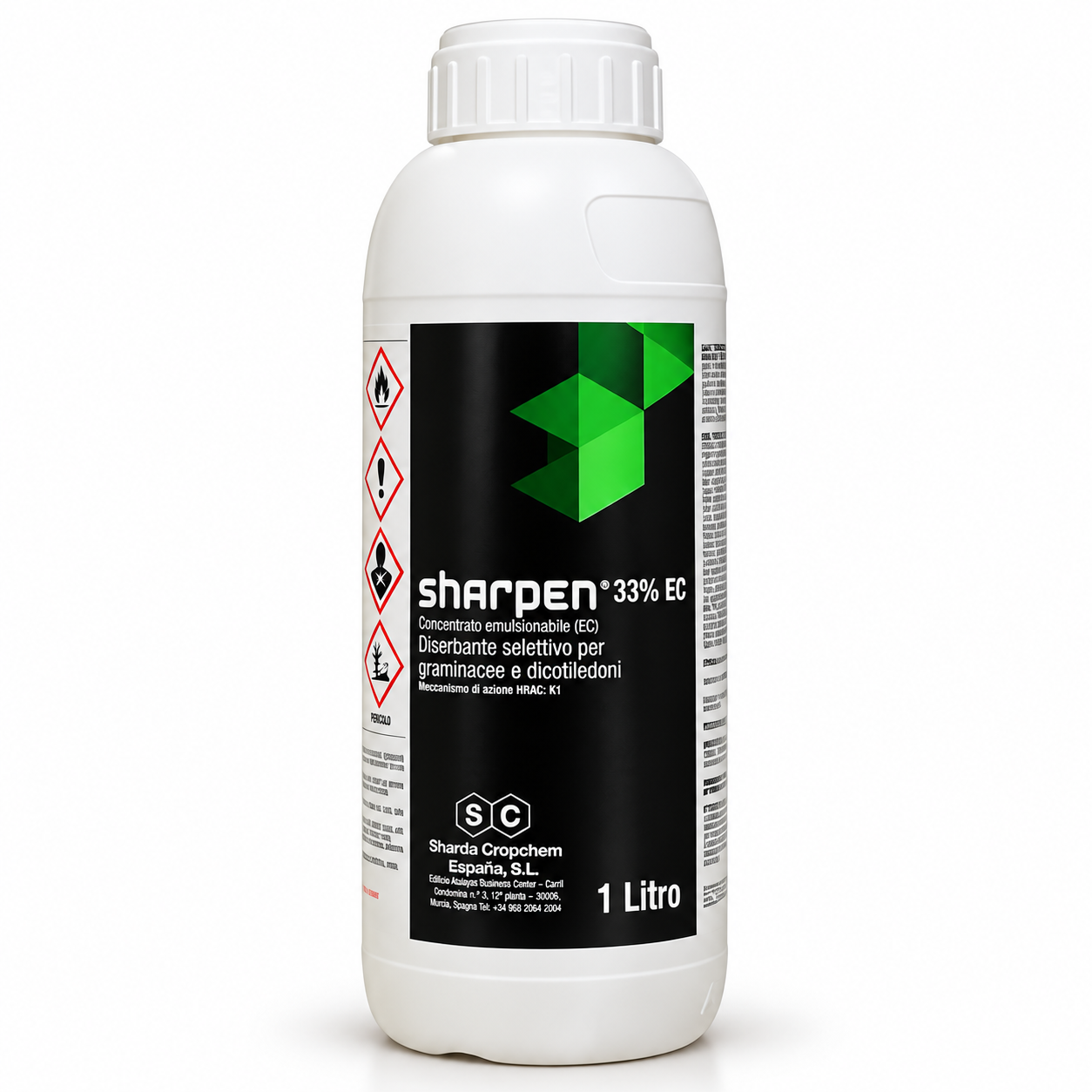 Sharpen selective herbicide for grasses and dicotyledons