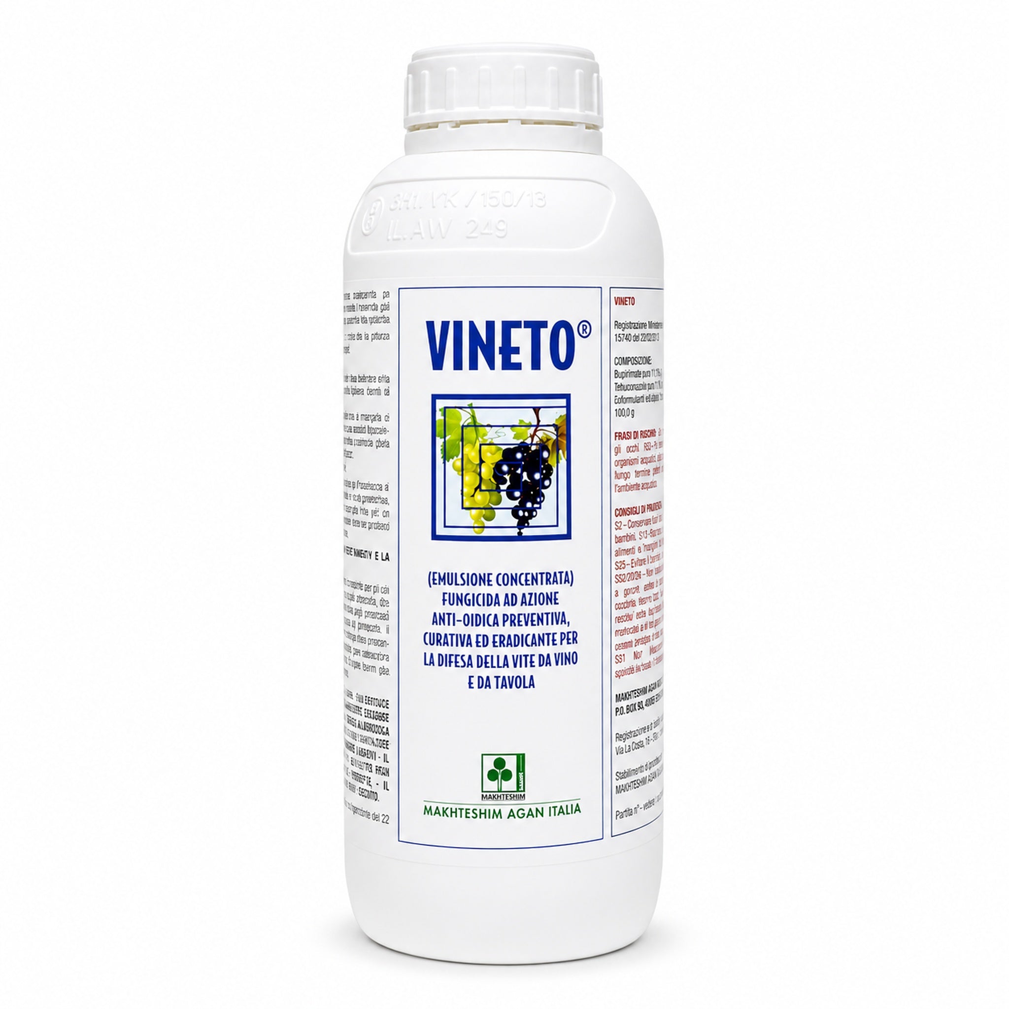 Vineto 1L - Fungicida contro l'oidio della vite - NaturePro